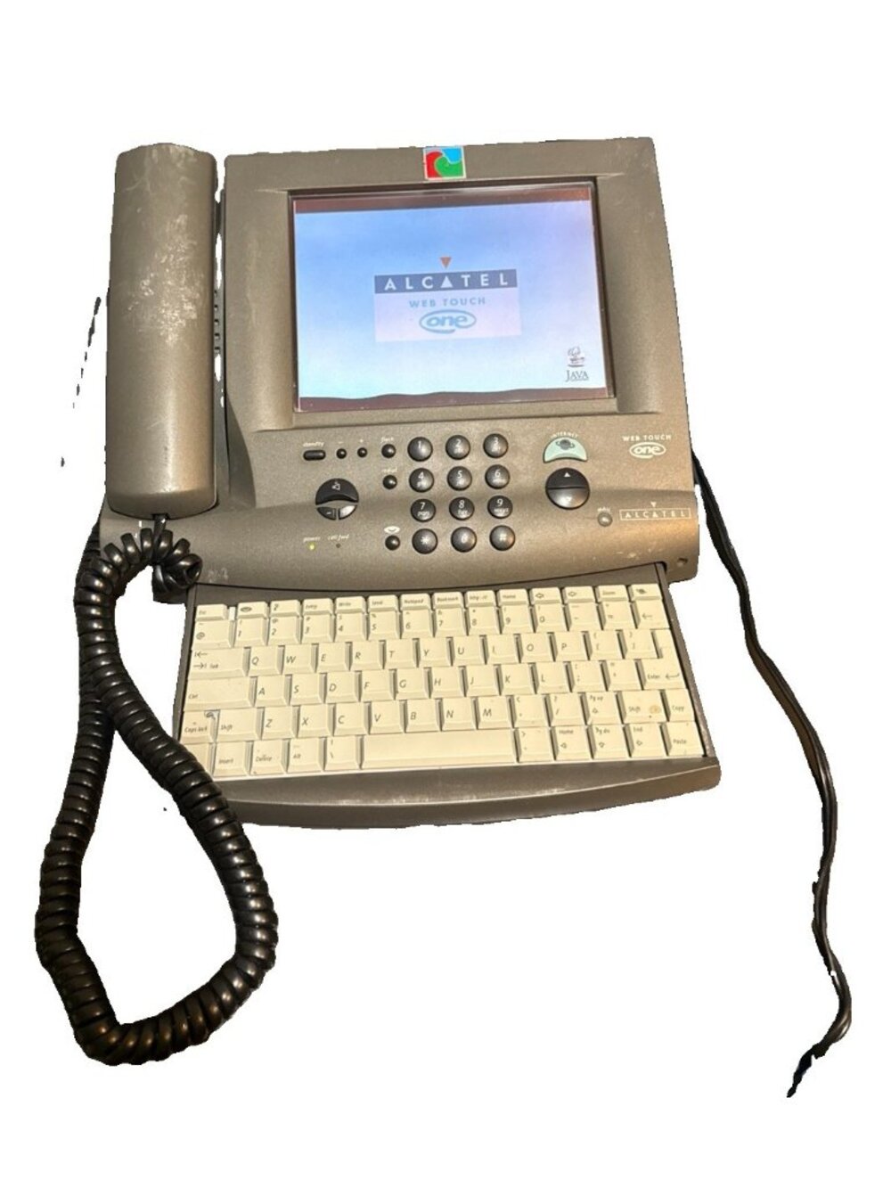 Alcatel Web Touch One |Touch|Keyboard|Model No. FE 4830 D|Vintage Phone Computer